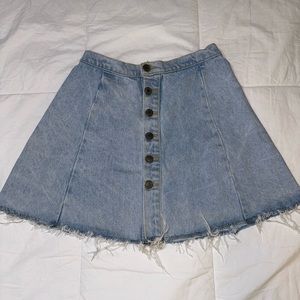 Jean skirt